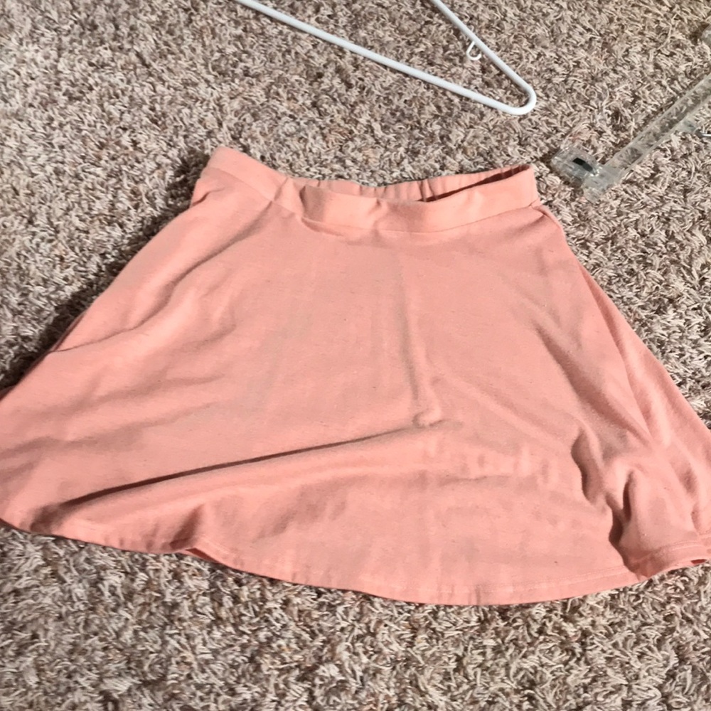 Peach Skater Skirt from PACSUN 🧡🧡